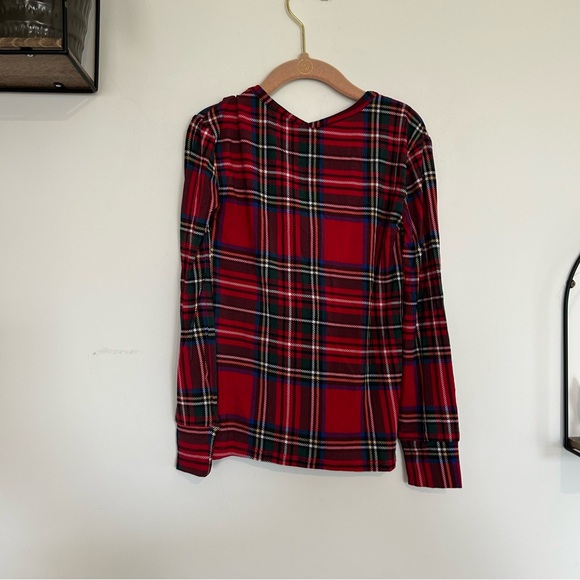 NWT Posh Peanut Plaid Long Sleeve Bamboo Viscose Pajama Set Size 7/8 Years - Picture 3 of 7